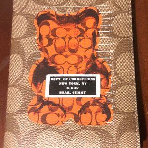 COACH LIMITED EDITION Gummy Passport Wallet